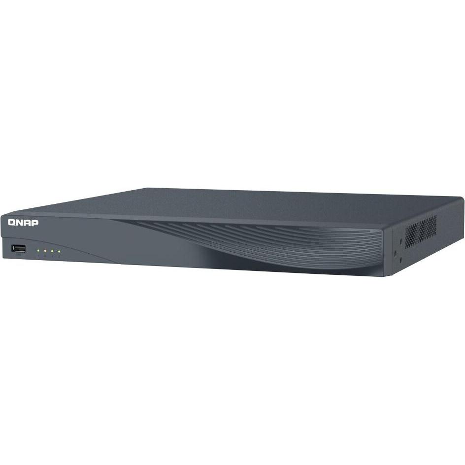 QNAP 16-CH POE+ NETWORK SMART NVR, Videokamera, Schwarz
