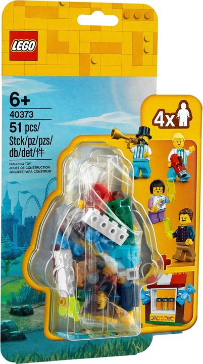 Produktbild LEGO Jahrmarkt-Minifiguren-Zubehörset (40373, LEGO Minifiguren)
