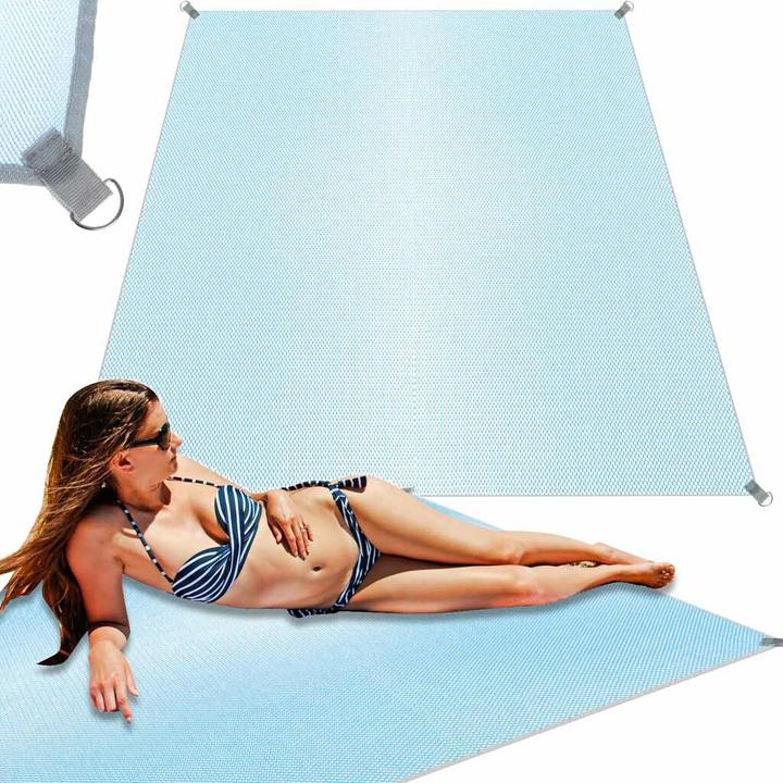 Produktbild Ikonka Strandmatte Decke (200 x 200 cm)