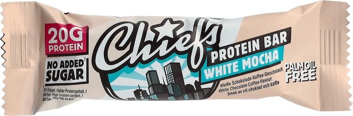 Image du produit Chiefs Protein Bar (Moka, Chocolat blanc, 1 pcs, 55 g)