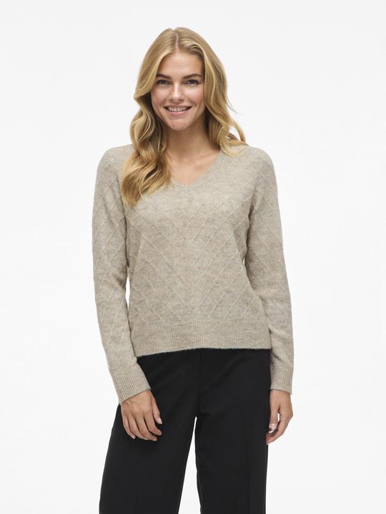 Produktbild Vila VIESTHER V-Ausschnitt Strickpullover (M)