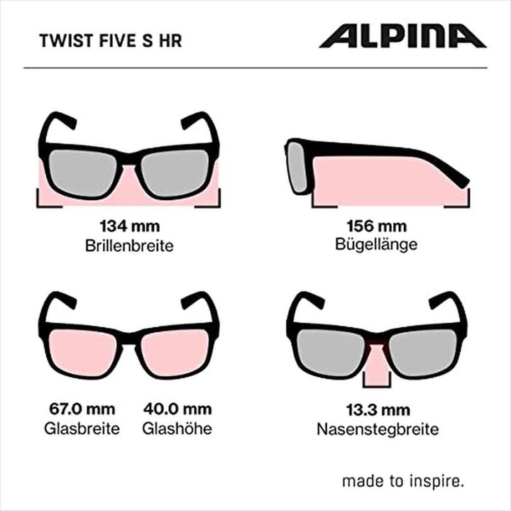 Produktbild ALPINA SPORTS Twist Five HR S V (White Matt, Rainbow)