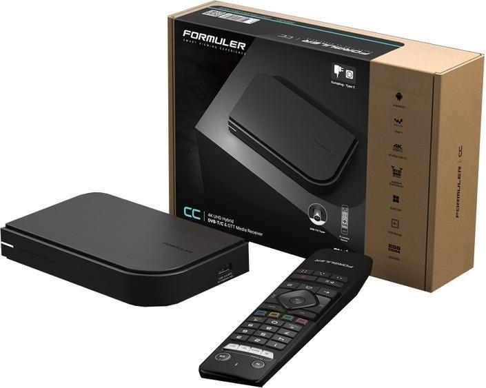 Actual product image Formuler Cc (16 GB, DVB-T, DVB-C, Hard drive)