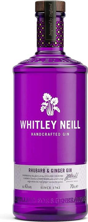 Produktbild Whitley Neill Rhubarb & Ginger Gin (1 x 70 cl)