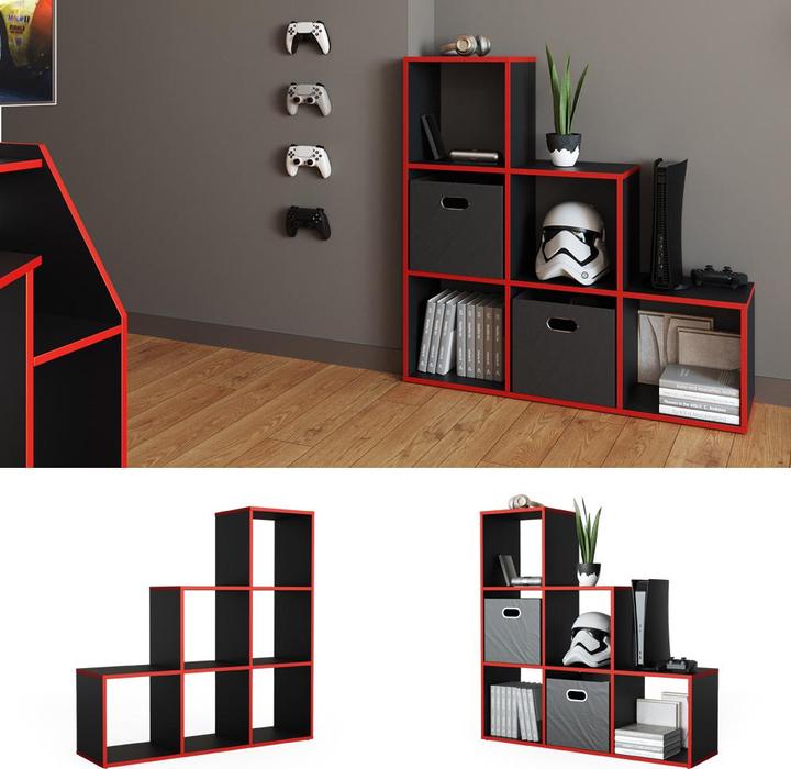 Produktbild Vicco Treppenregal (105 x 108 x 29 cm)