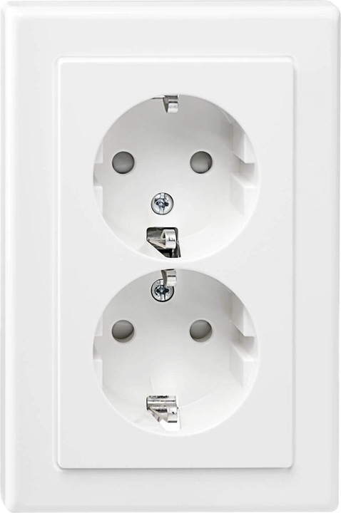 Produktbild Merten SCHUKO-Doppel-Steckdose