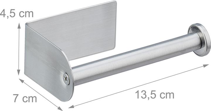 Actual product image Relaxdays Toilet paper holder
