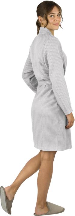 Image du produit Normani Peignoir femme en piqué de bambou gaufré Manisa - 9629 (XS)