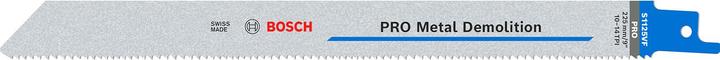 Immagine prodotto Bosch Professional Zubehör Lama PRO Metal Demolition S1125VF, 1,25 x 19 x 225 mm, 5 pezzi.