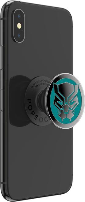 Actual product image PopSockets PopGrip Black Panther Enamel, Befestigung: Kleben