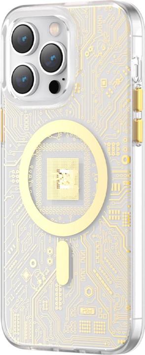 Produktbild Kingxbar PQY Geek Series magnetic case for iPhone 14 Pro Max MagSafe gold (Apple iPhone 14 Pro Max)