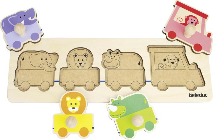 Produktbild Beleduc Knopfpuzzle Train
