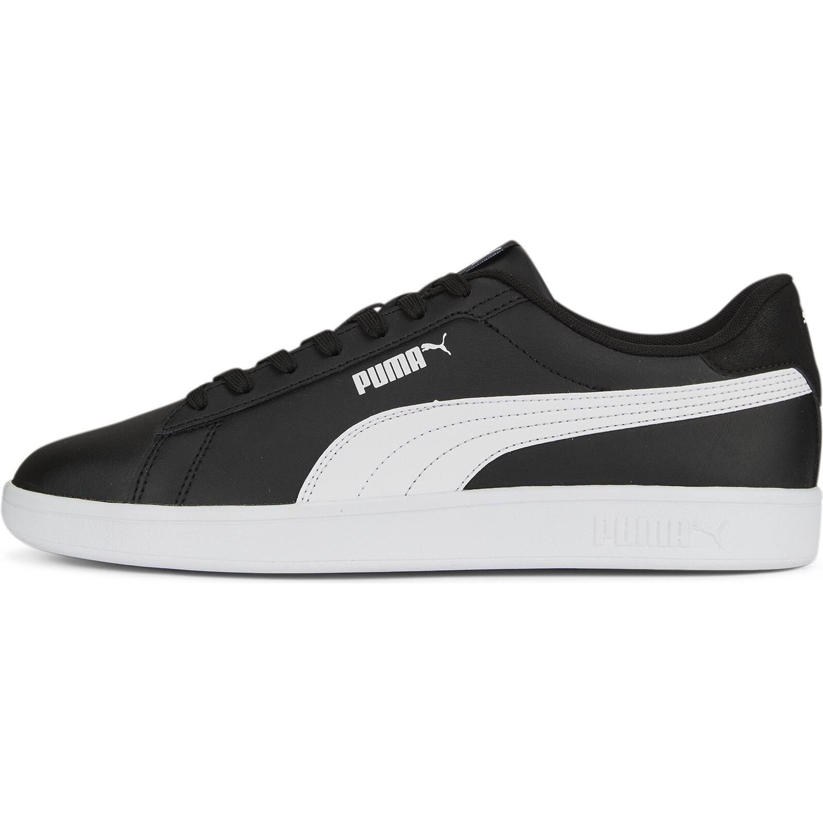 Puma, Unisex, Sneaker, Smash 3.0 L, Schwarz, (38.5)