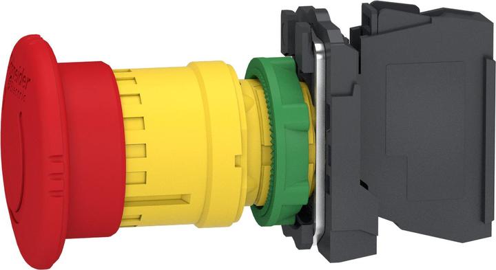 Actual product image Schneider Electric Mushroom push-button 1pc.