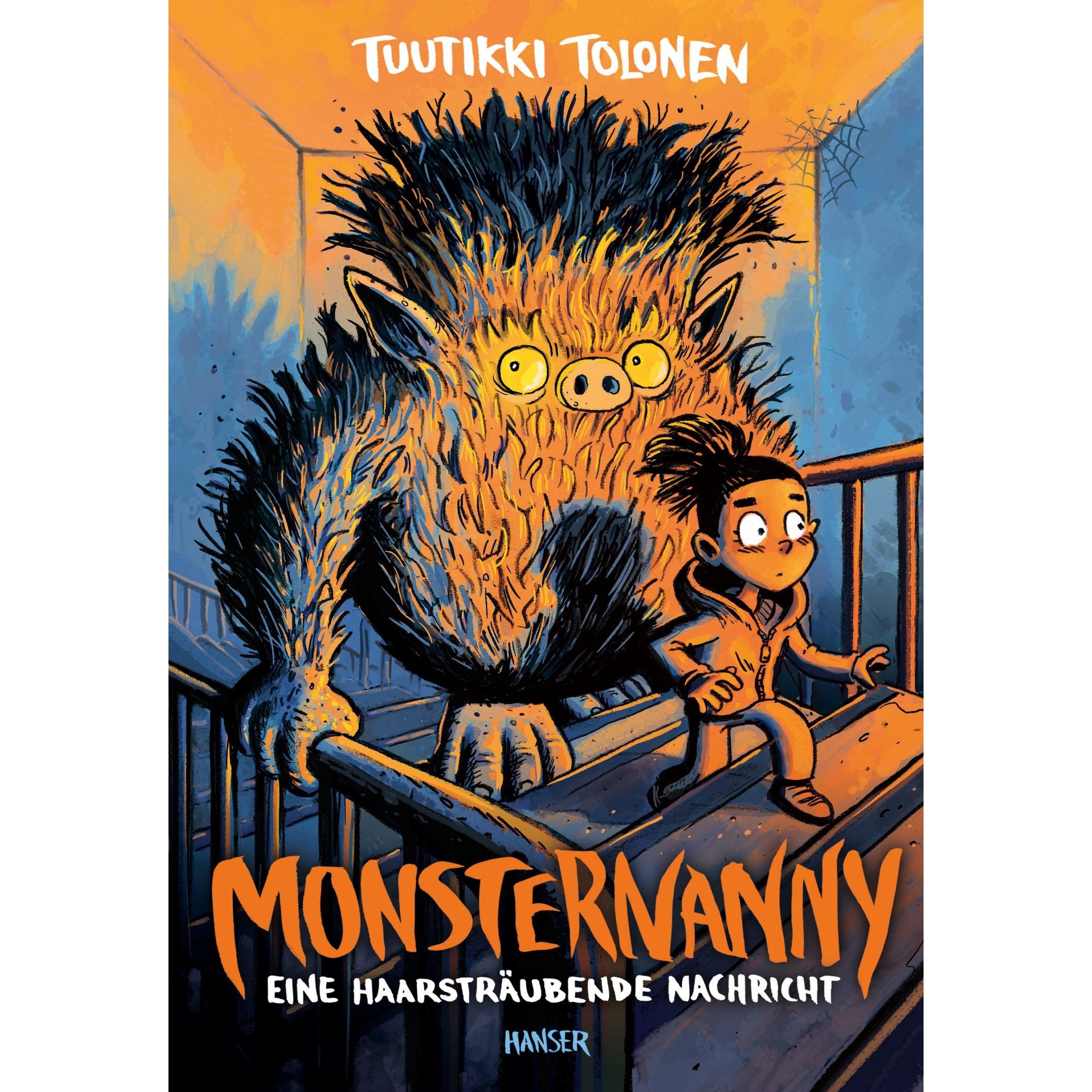 Monsternanny - Eine haarsträubende Nachricht, Kinderbücher von Tuutikki Tolonen