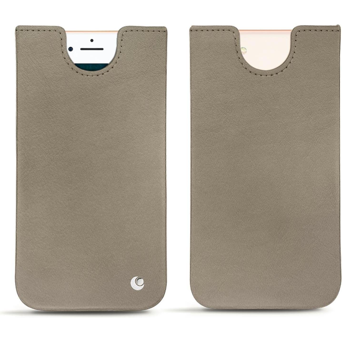 Noreve Lederschutzhülle (Apple iPhone 7), Smartphone Hülle, Beige