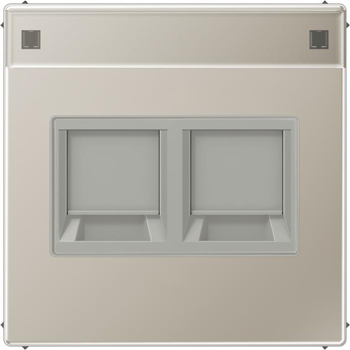 Actual product image JUNG Support ring Mod-Jack 2f LS edst mt clamping reference ES1969-2NAAT