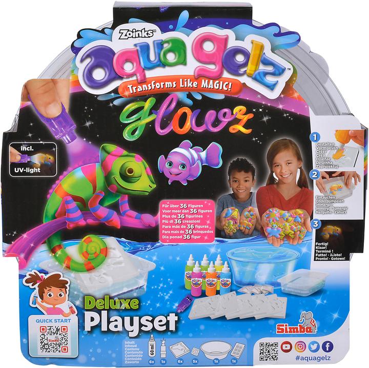 Immagine prodotto Simba Aqua Gelz Deluxe Set Glowz