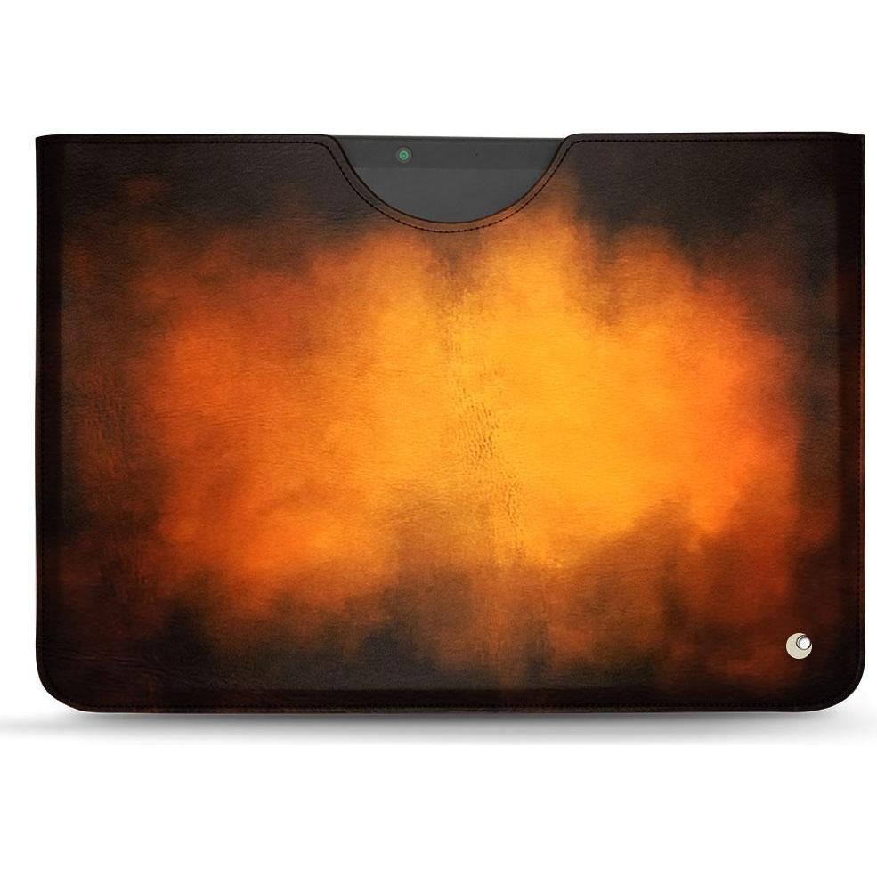 Thumbnail - Noreve Lederschutzhülle (Microsoft Surface Pro X), Tablet Hülle, Violett