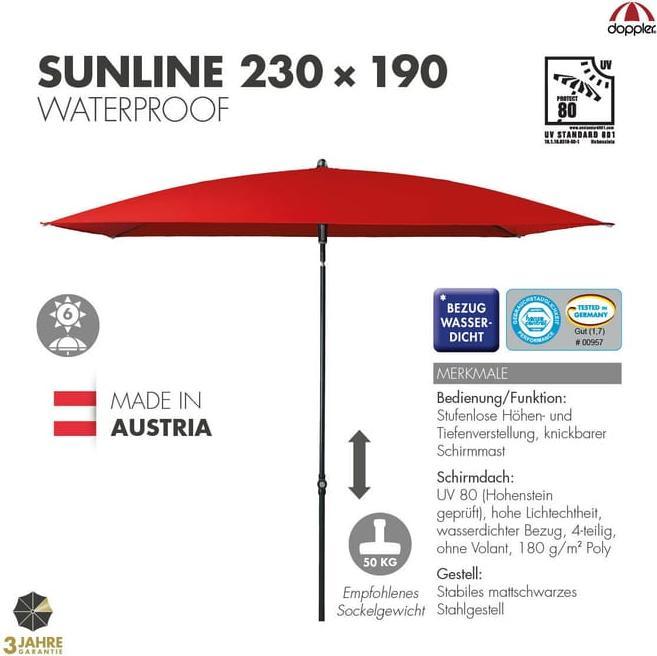 Produktbild Doppler Sunline (1.90 m)