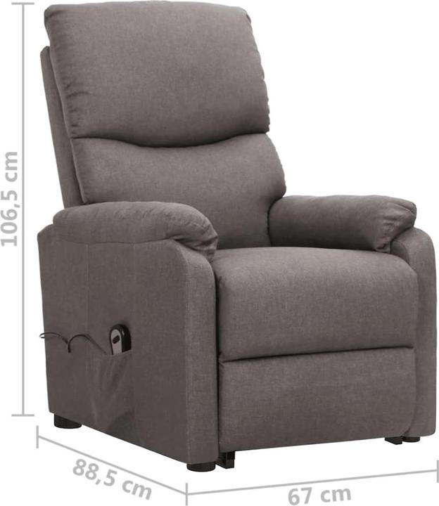 Actual product image vidaXL Stand-up chair