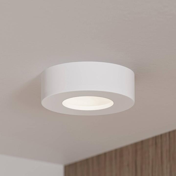 Actual product image Prios Edwina LED ceiling light, white, 12.2 cm (360 lm)