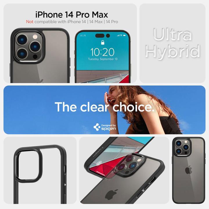 Actual product image Spigen Ultra Hybrid Series (Apple iPhone 14 Pro Max)