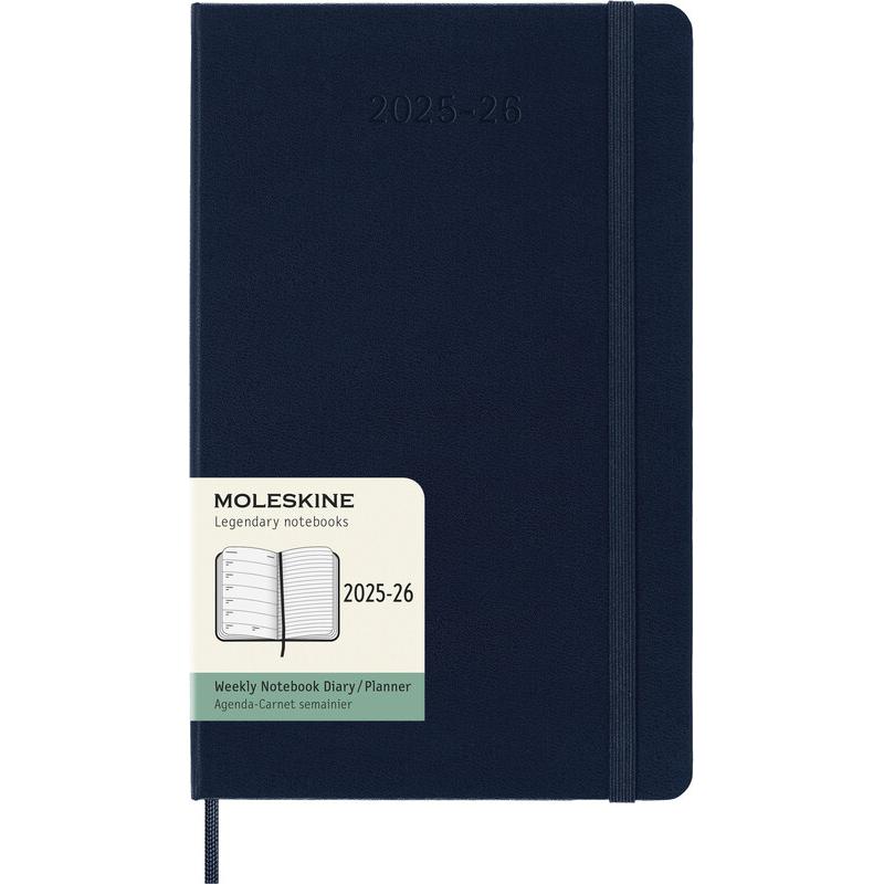 Moleskine, Agenda, Schüleragenda Hard Cover Weekly Notebook (13 x 21 cm, Englisch)