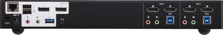 Actual product image Aten CS1942DPA KVMP-Switch 2-fach Dual-Display, DisplayPort, USB 3.0, 8K