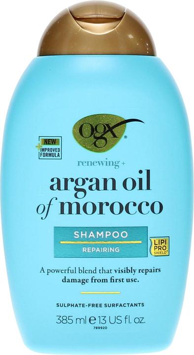 Actual product image Ogx Argan Oil Of Morocco (Liquid shampoo, 385 ml)