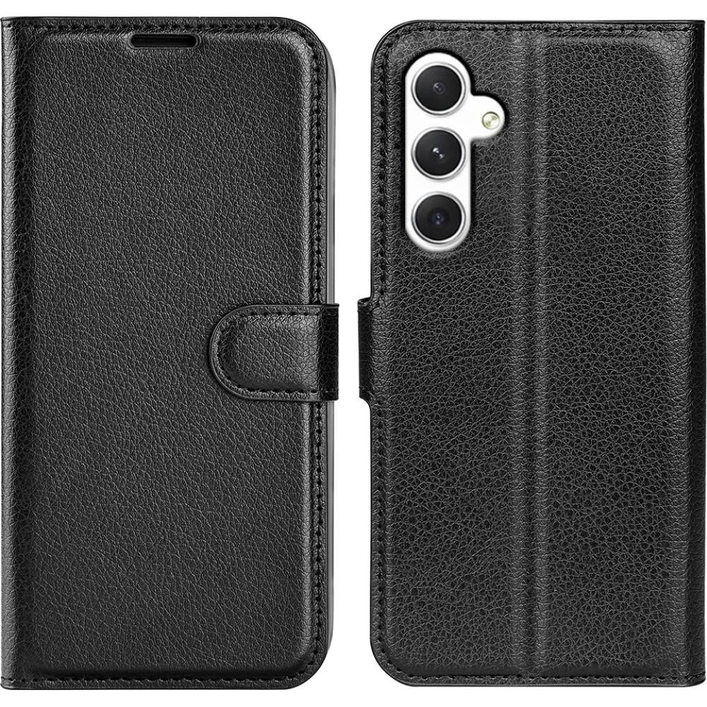 Screenguard Leather Guard (Samsung Galaxy S24), Smartphone Hülle, Schwarz
