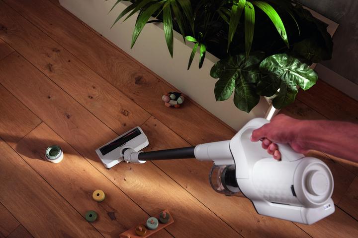 Immagine prodotto Miele Duoflex HX1 Parquet - Aspirapolvere in acciaio â € "Per pavimenti duri â €" Lotus bianco (1237730)