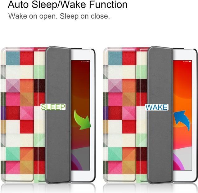 Actual product image MU Style Triple folding cover with pattern