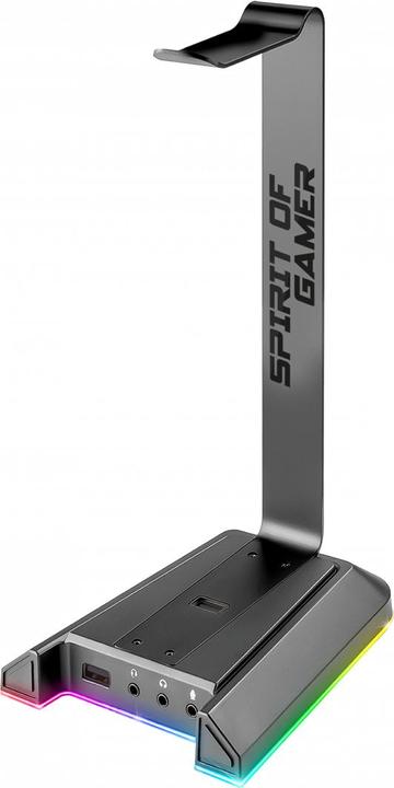 Spirit Of Gamer Support Casque Sentinel 7.1 RGB (Noir)