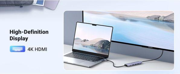 Produktbild Ugreen USB-C Hub (USB-C, 5 Ports)