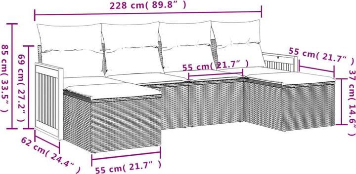 Actual product image vidaXL Phil