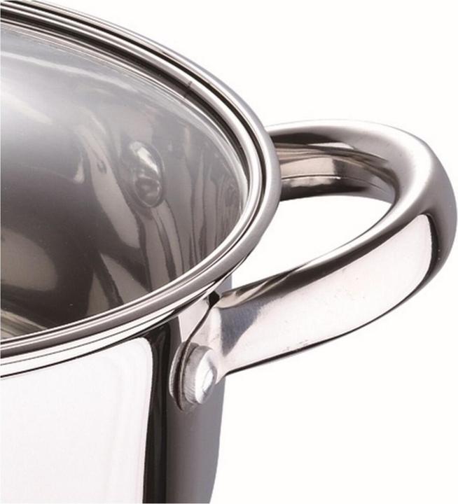 Actual product image San Ignacio Topfset Cassel SG8172 Silberfarben Edelstahl (Stainless steel)