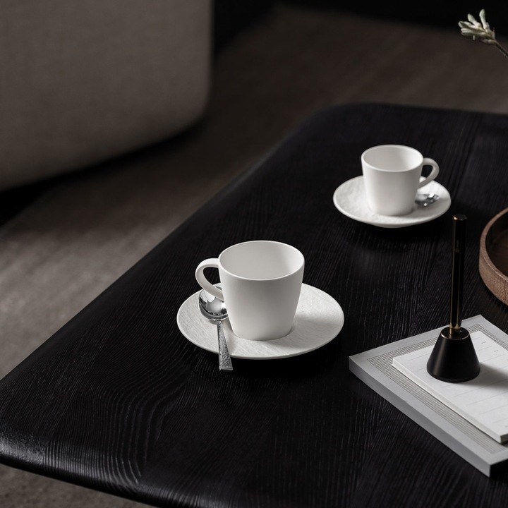 Immagine prodotto Villeroy & Boch Piattino da caffè Fabbricazione Rock blanc (1 x)