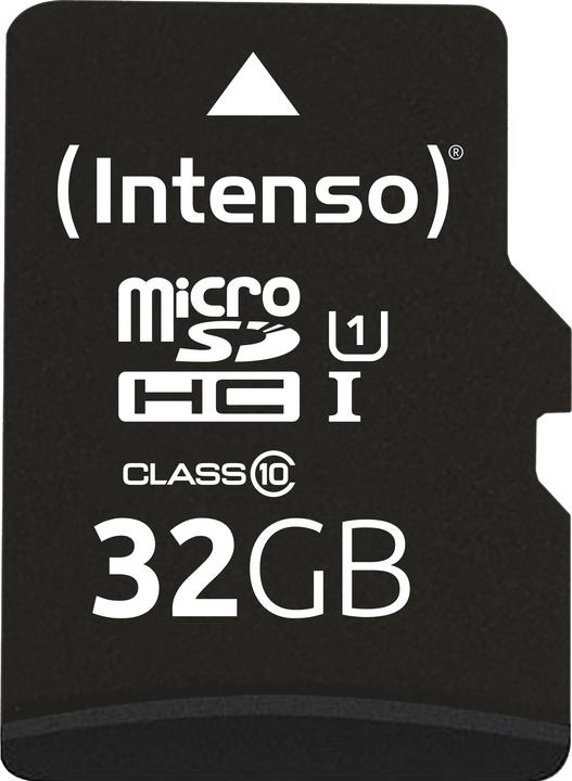 Productafbeelding Intenso UHS-I Premium (32 GB, microSDHC, U1, UHS-I)