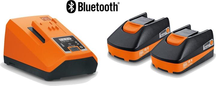 Productafbeelding Fein Accu Start Set Snellader ALG 80 BC + 2x Li Ion 18 V 3.0 Ah (18 V)