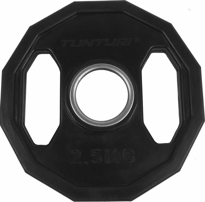 Immagine prodotto Tunturi Gummiertes 2.5 kg Hantelscheibenpaar 50 mm (2 x 2,5 kg)