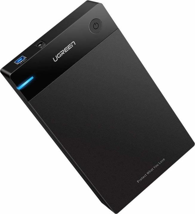 Productafbeelding Ugreen USB 3.0 SATA Harddisk Behuizing voor 3.5" Harde schijven en SSD (3.5")