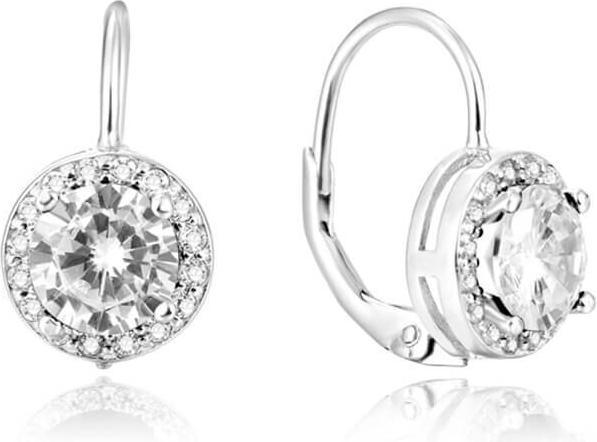 Image du produit Beneto Boucles d'oreilles argent brillant AGUC901 (L)