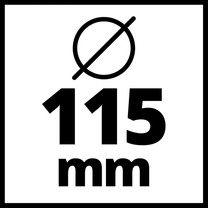 Produktbild Einhell TE-AG 18/155 Li Kit (115 mm)