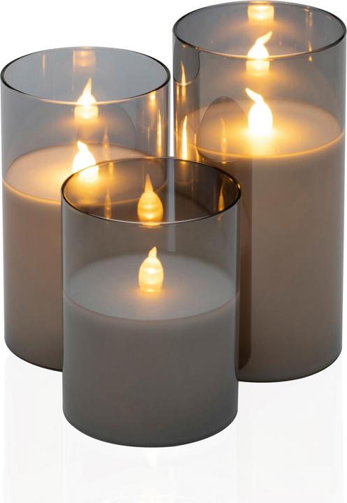 Actual product image Pauleen LED Wax Candle Classy Smokey (3 x)