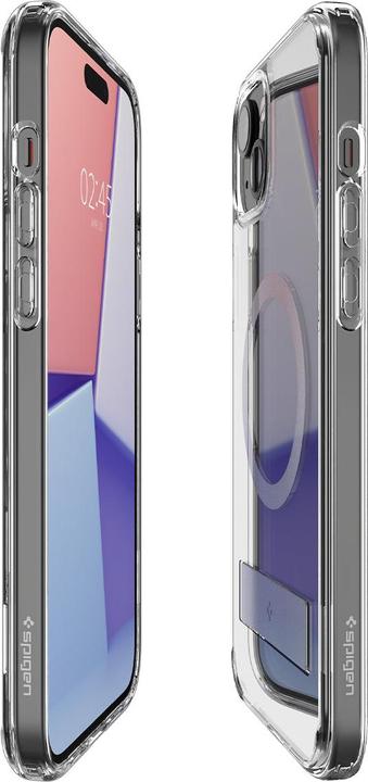 Actual product image Spigen Ultra Hybrid S MagSafe, crystal clear - iPhone 15 Plus (Apple iPhone 15 Plus)