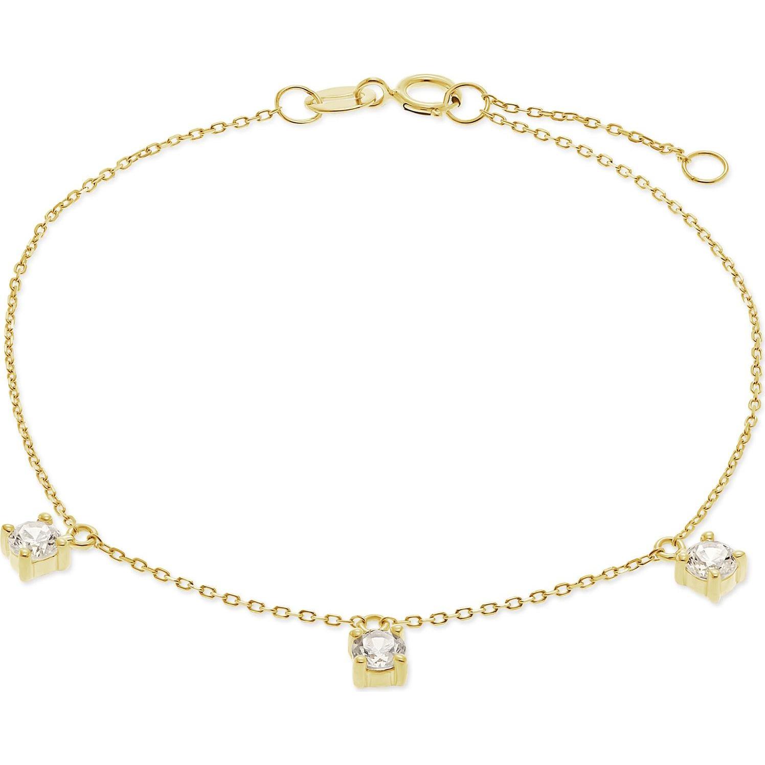 Favs, Armschmuck, Armband, (19 cm, 375er Gelbgold)