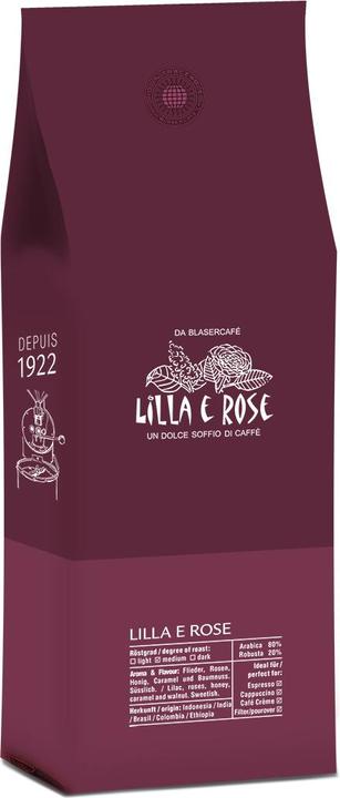 Image du produit Blasercafé Lilla e Rose (250 g, Torréfaction moyenne)