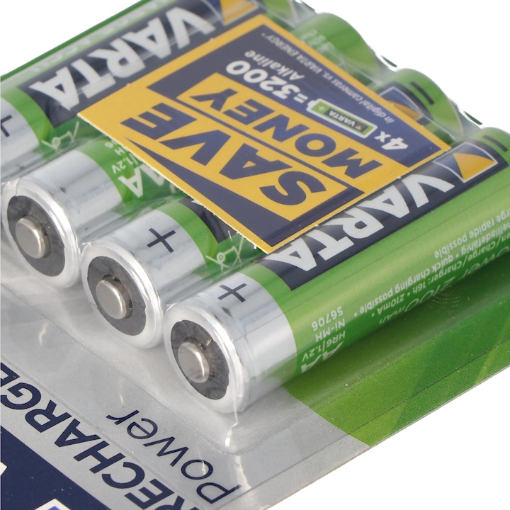 Actual product image Varta Recharge Accu Power (4 pcs., AA, 2100 mAh)