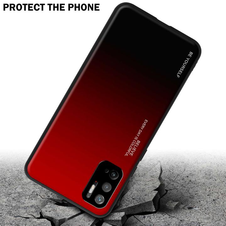 Produktbild Cadorabo Hülle für Xiaomi RedMi NOTE 10 5G / POCO M3 PRO 5G TPU im 2 Farben Design (Xiaomi Poco M3 Pro 5G, Xiaomi Redmi Note 10 5G)
